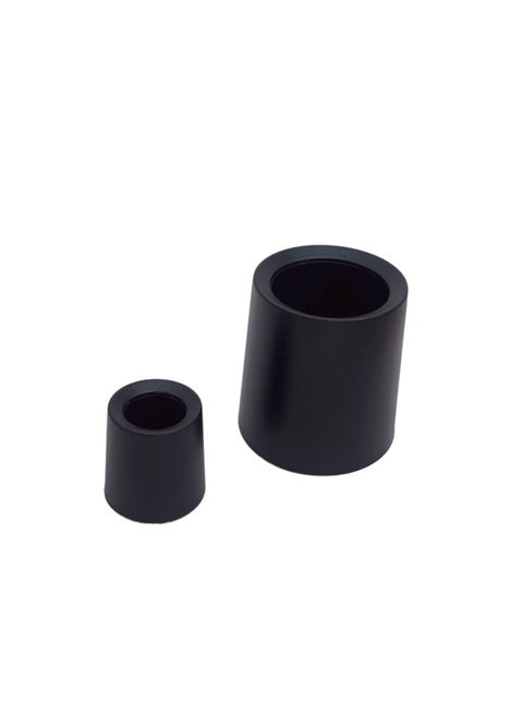 Miniature Sponge Mop Diy Mini Trash Can Dustpan Broom Model 6 Points 12 Points Doll House Furnishings-Color:Black 6-point Trash Can Two-piece Set