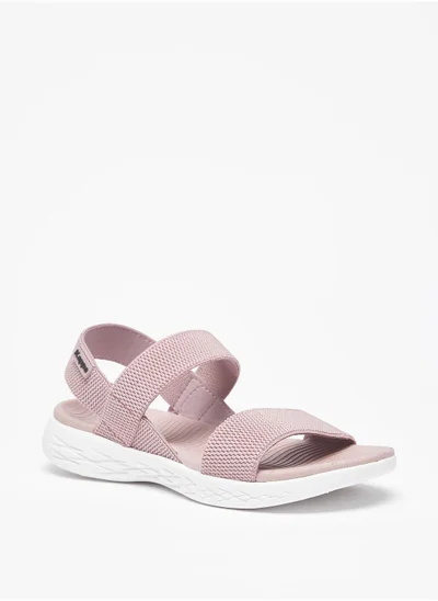 كابا Women's Textured Slip-On Slide Sandals with Back Strap