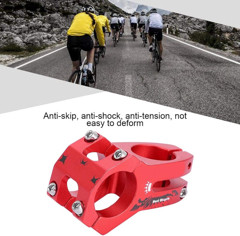31.8mm Stem, Aluminum Alloy Bicycle Stem, Bike Handlebar Stem for Mountain Bike, Road Bike, BMX, MTB - Image 4