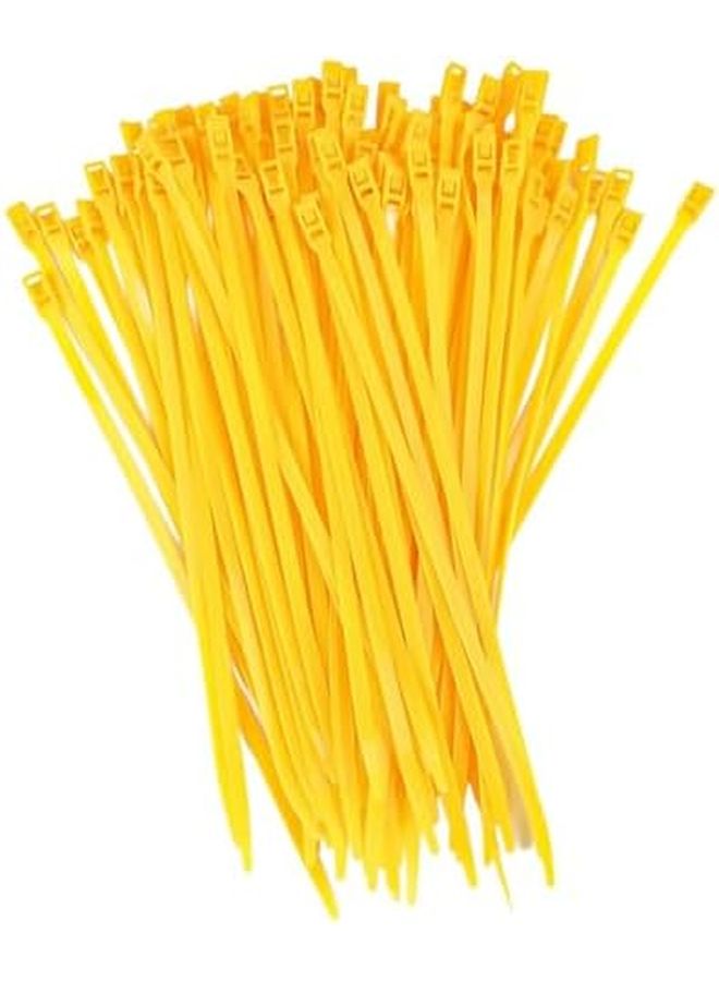 أشرطة كابلات نايلون ثقيلة ذاتية القفل 350 مم 100 قطعة خضراء عالية الشد 200 رطل مقاومة للأشعة فوق البنفسجية مقاومة للعوامل الجوية - Image 4