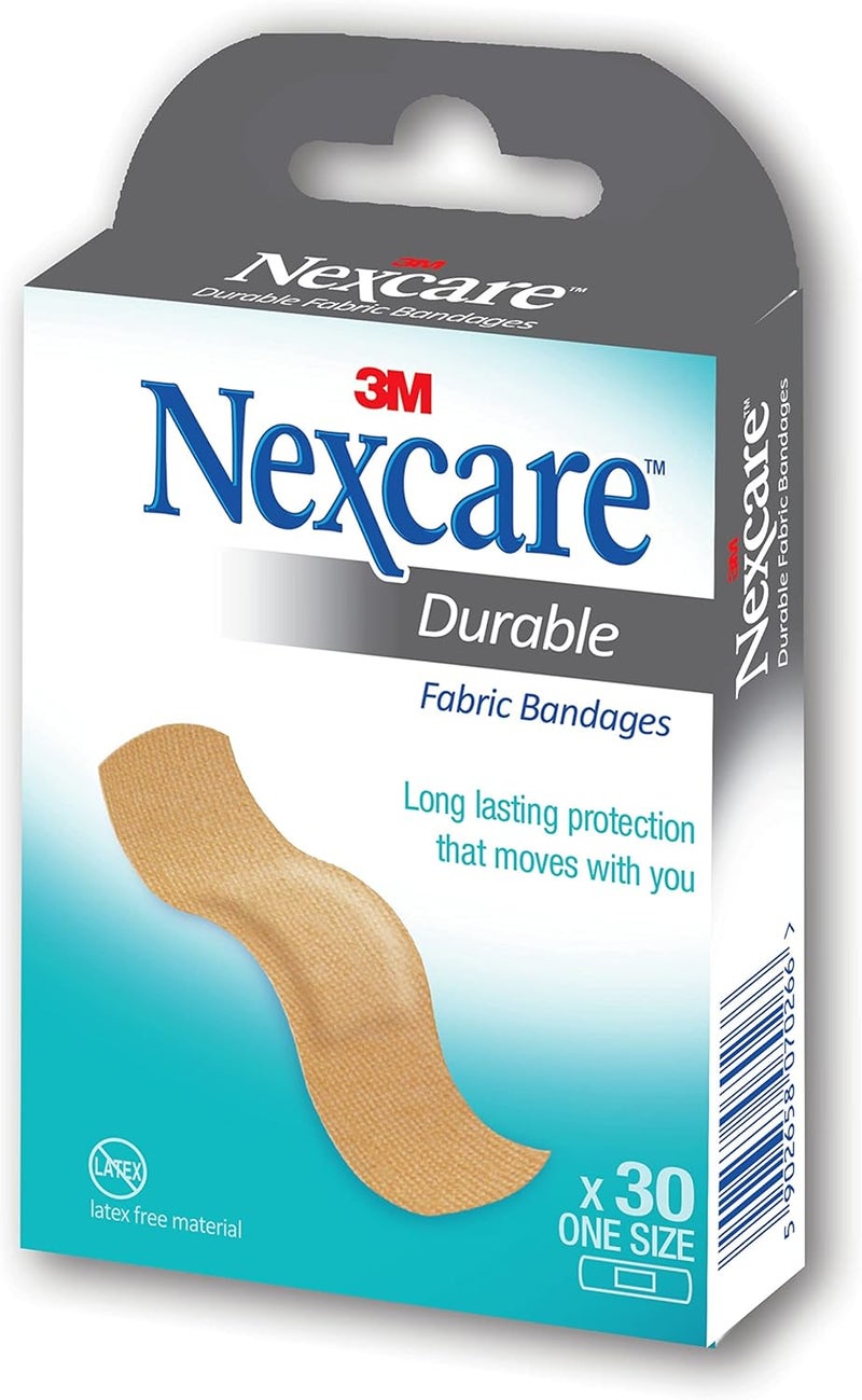 Nexcare لصقات نيكسيكير القماشية الثقيلة - 30 قطعة - Image 3