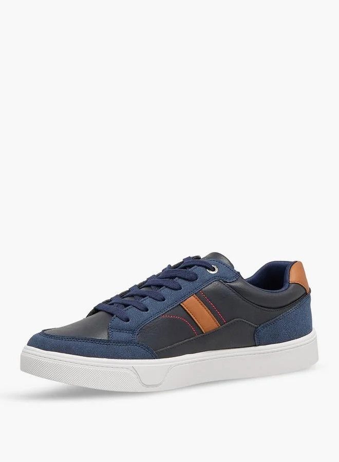 Lee Cooper NAVY Men Lace-Up Ankle Sneakers for Men | Best Price UAE