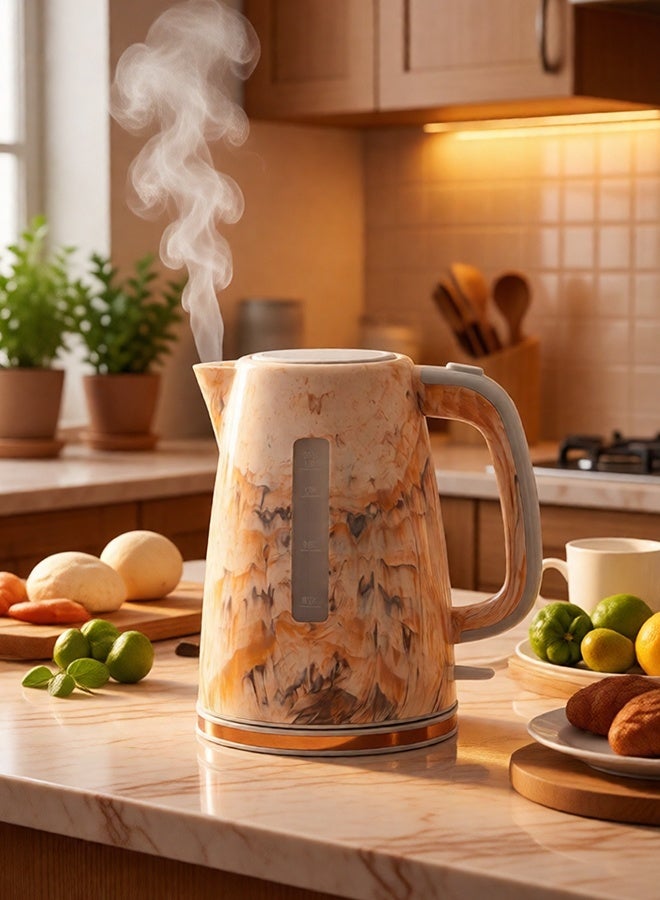 كولن غلاية كهربائية - 2200 وات - 1.7 لتر - برتقالي رخامى - 800102039 - Image 3
