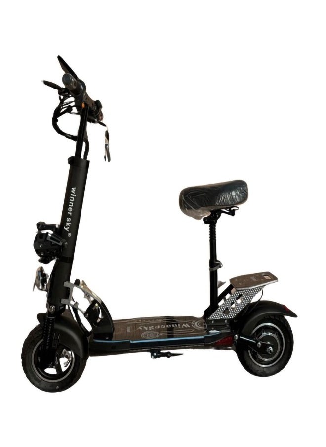 Winner Sky - W5 winner 2024 Electric Scooter - Big Digital Display and BLUETOOTH Feature. 10.25" OFF Road Tires, 35-40 kms range. Folding E Scooter it comes with free Helmet, Safety Belt, and Lock. - Image 1