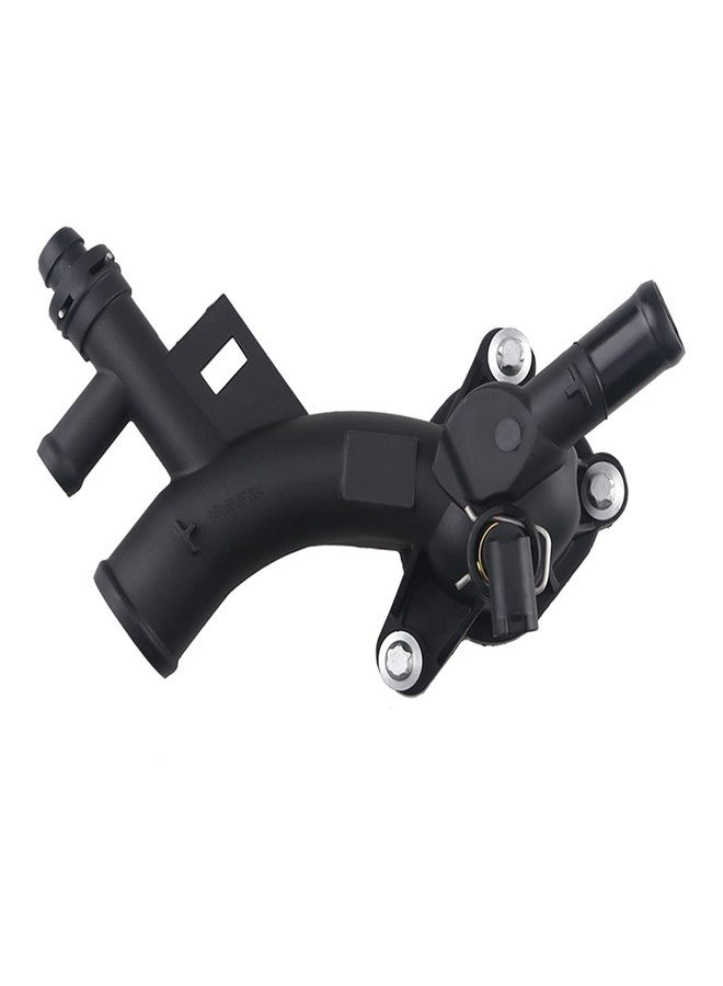 WMPHE Engine Coolant Thermostat Housing Water Outlet with Sensor Compatible with Chevy Cruze, Sonic, Trax and Buick Encore 1.4L Replaces 25193922, 15-11105, 902-846, 55565334, 1511105, 902846 - Image 1