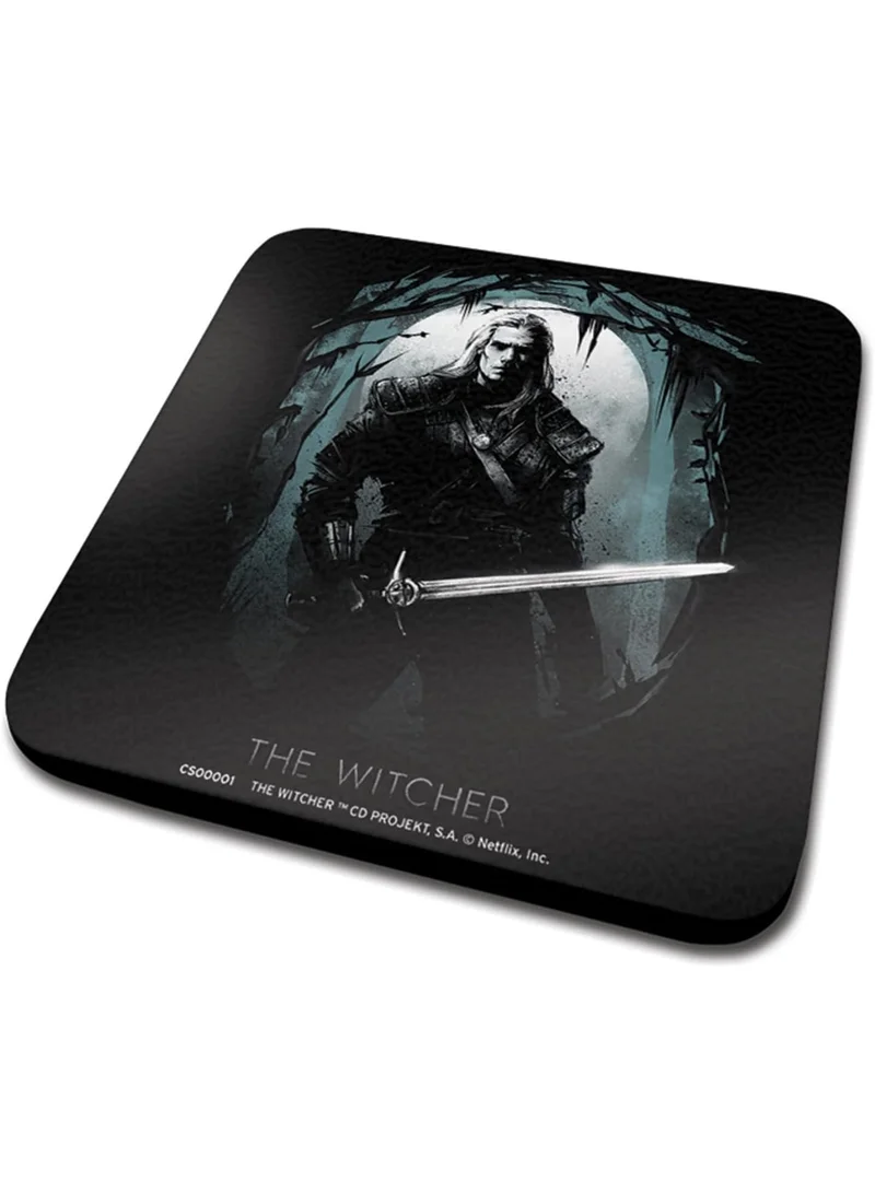 Pyramid The Witcher The Hunter Mug Coaster And Keychain