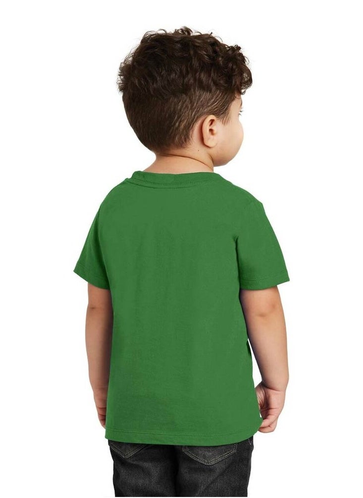 PRINTSHOP4ME - Love Dubai Kids Boys T-Shirt - Round Neck with Short Sleeve Tshirt - Boys Cotton T-Shirt - I Love Dubai-Printed T-Shirt - Perfect for Dubai Souvenir - Image 1