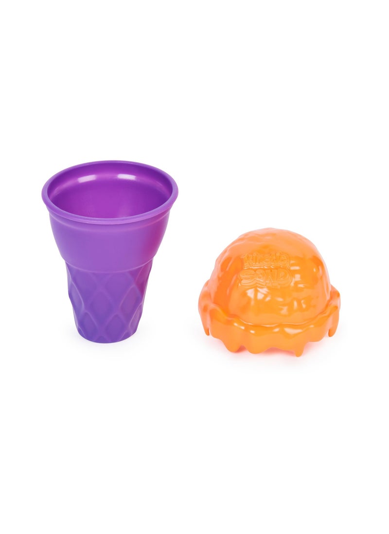 Kinetic Sand Kinetic Sand Scents, 4oz Orange Cream Ice Cream Cone Container  - Image 3