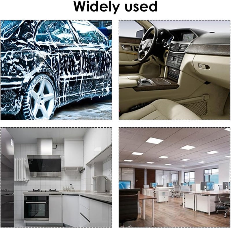 Helweet فرشاة حافة العجلة، فرشاة عجلة مسطحة، فرشاة منظف الحافة، فرشاة تنظيف حافات السيارة، تزيل الأوساخ التي يصعب الوصول إليها من الحافات بسهولة، لتنظيف حافات السيارات أو الدراجات النارية، علبة من 2 - Image 4