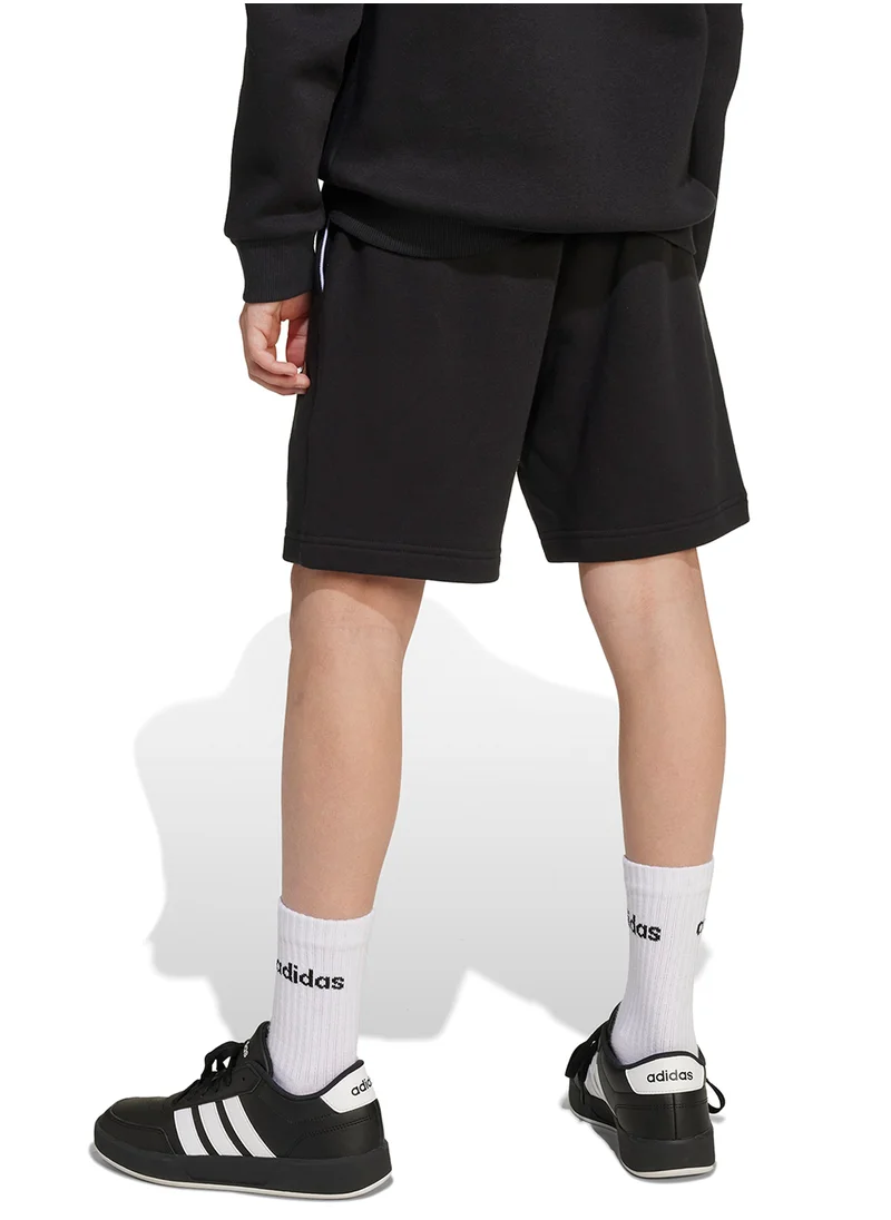 اديداس Youth Seasonal Esesntial Collegiate Typography Shorts