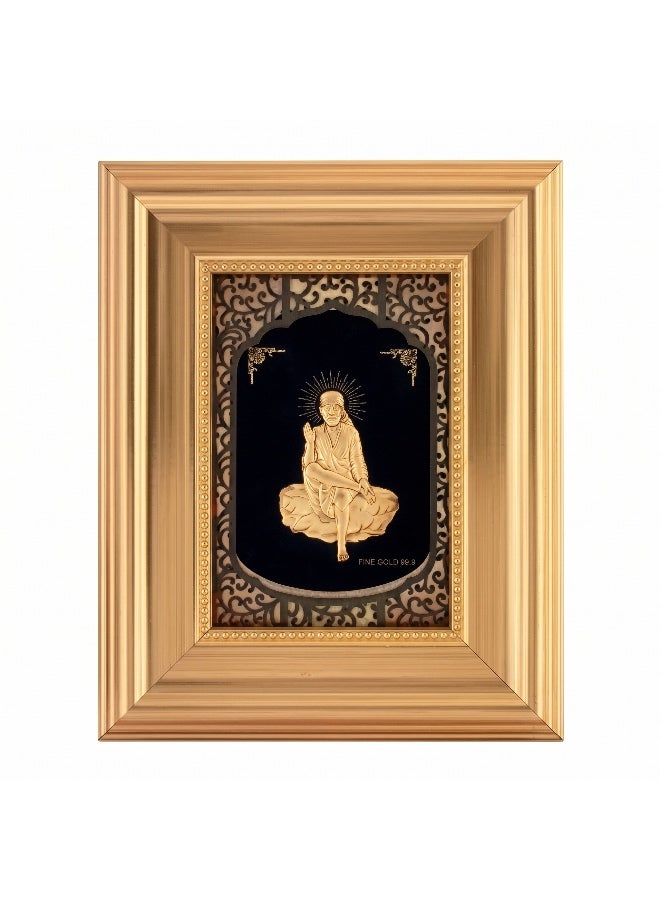 سباركل آند شاين إطار بركات ساي بابا جي (الحجم: 20 × 25 سم) - Image 1