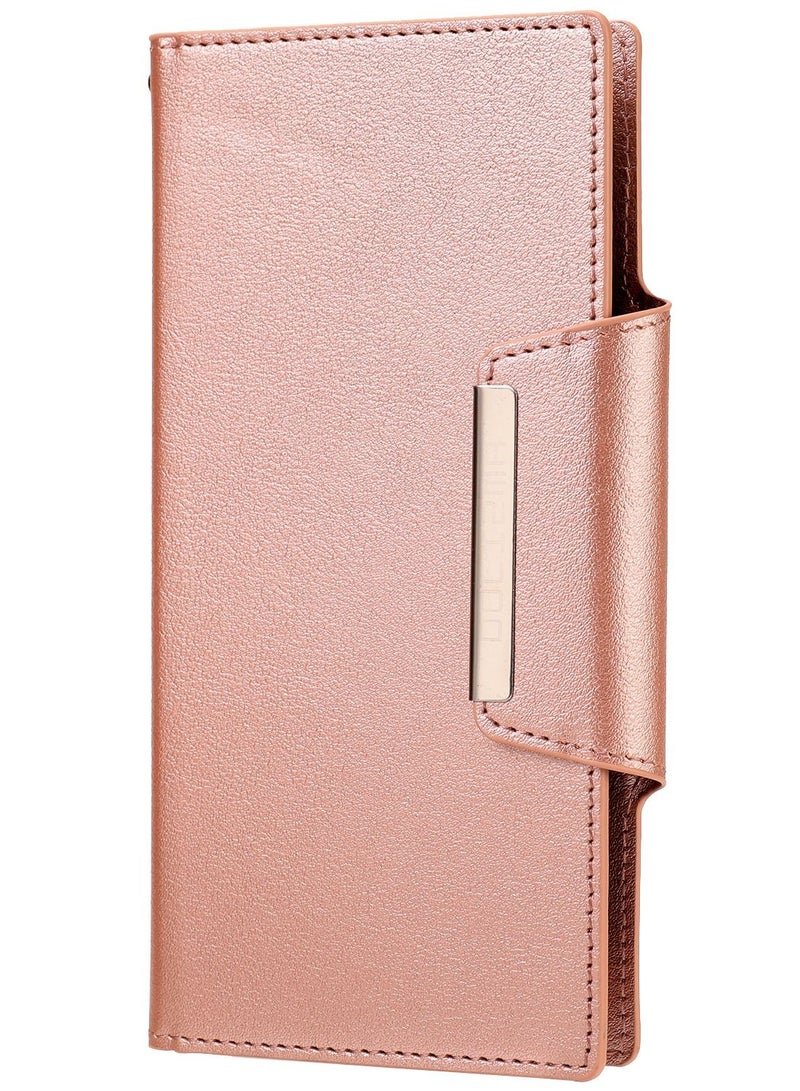 Suteni Flip Cover Card Slots Leather Phone Case for Oppo - Image 1