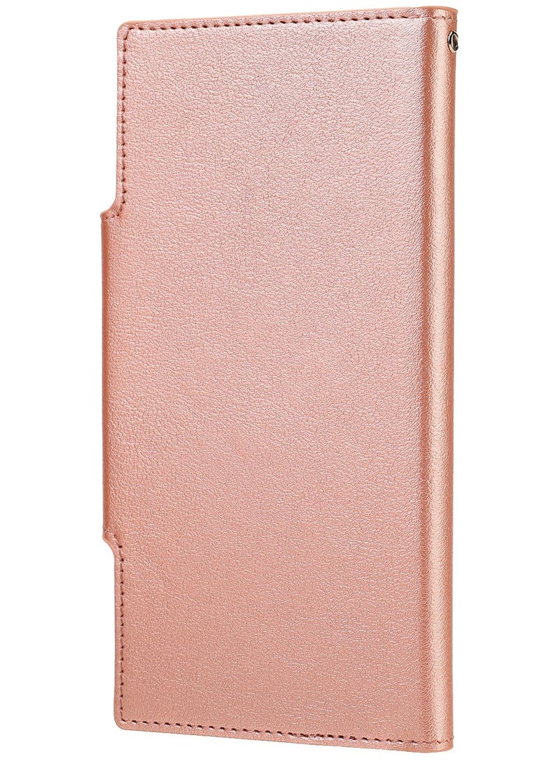 Suteni Flip Cover Card Slots Leather Phone Case for Oppo - Image 2