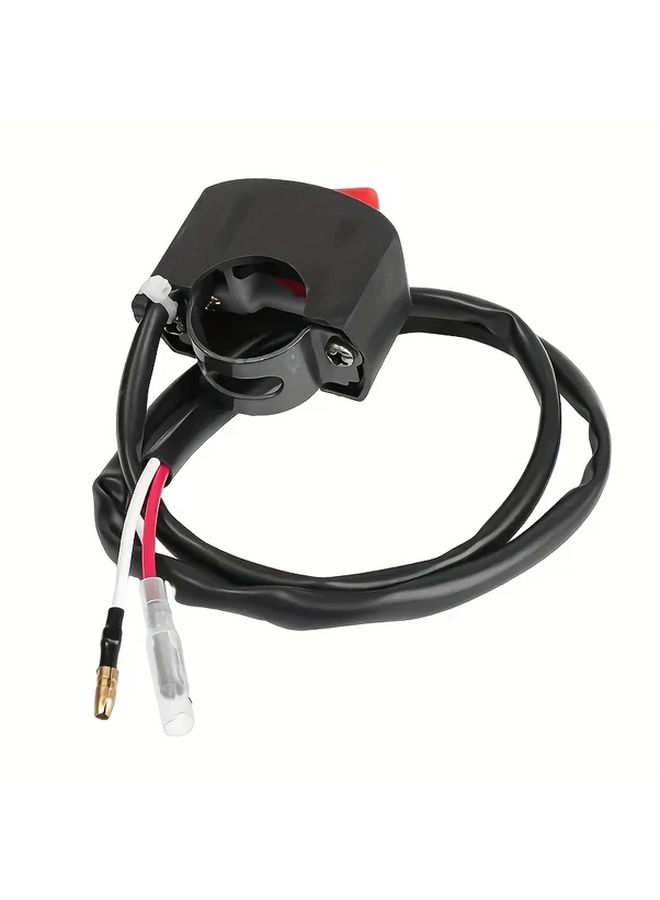 Red Motorcycle Handlebar Switch Control Button for Headlight and Signal Lamp - Image 5