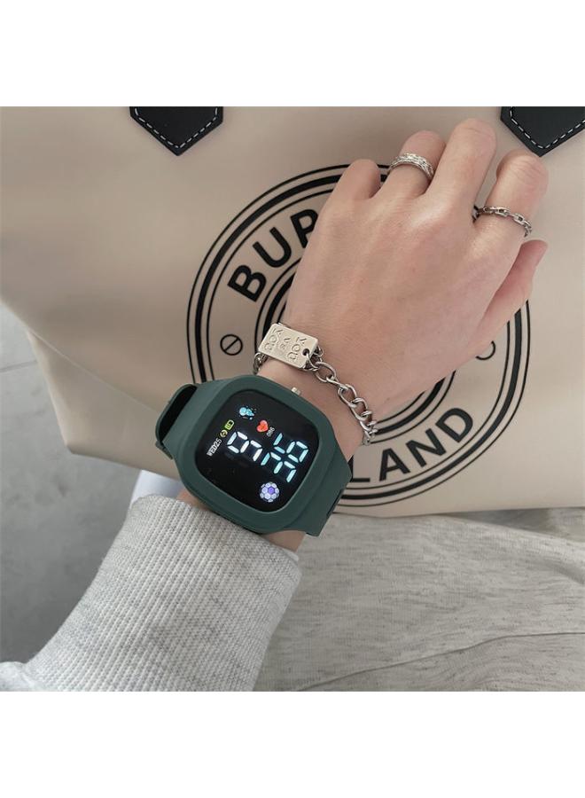 New Primary And Secondary School Students Party Watch Style Niche College Style Klein Blue Online Red Handsome Cold Style Watch 