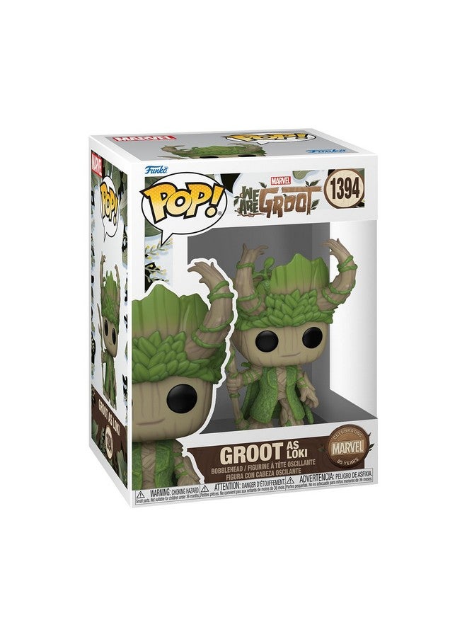 Funko Funko POP! Marvel: We are Groot - Loki - Groot Shorts - Collectable Vinyl Figure - Gift Idea - Official Merchandise - for Kids & Adults - TV Fans - Model Figure for Collectors and Display  - Image 1