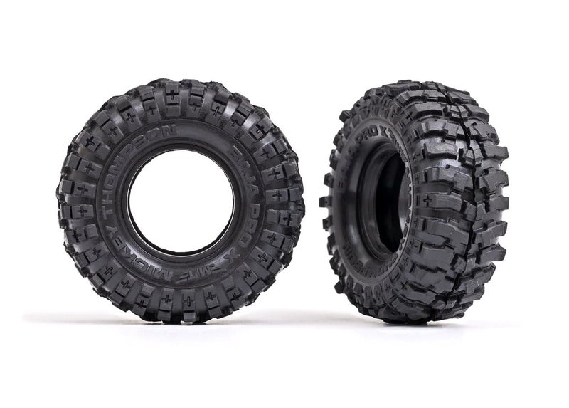 TRAXXAS Tires, Mickey ThompsonÂ® Baja Pro XÂ® 2.2x1.0' (2) - Image 1