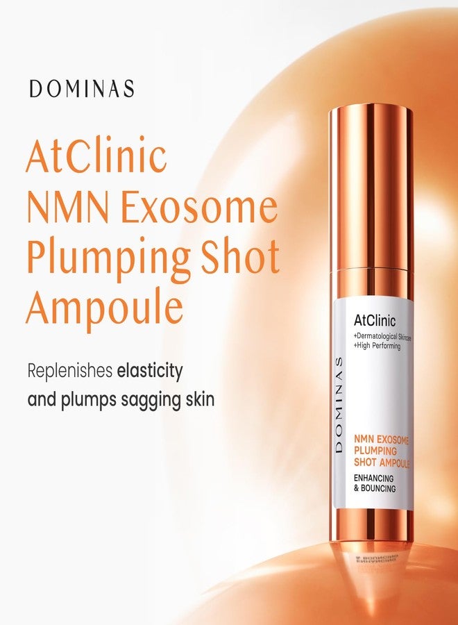 DOMINAS AtClinic NMN Exosome Plumping Shot Serum - 2 Week Lifting & Elasticity Booster Anti-Aging Serum with PDRN, NMN, Wrinkle Care, Sagging Skin & Moisture Plumping, Korean Skincare, 1.01 fl oz - Image 2