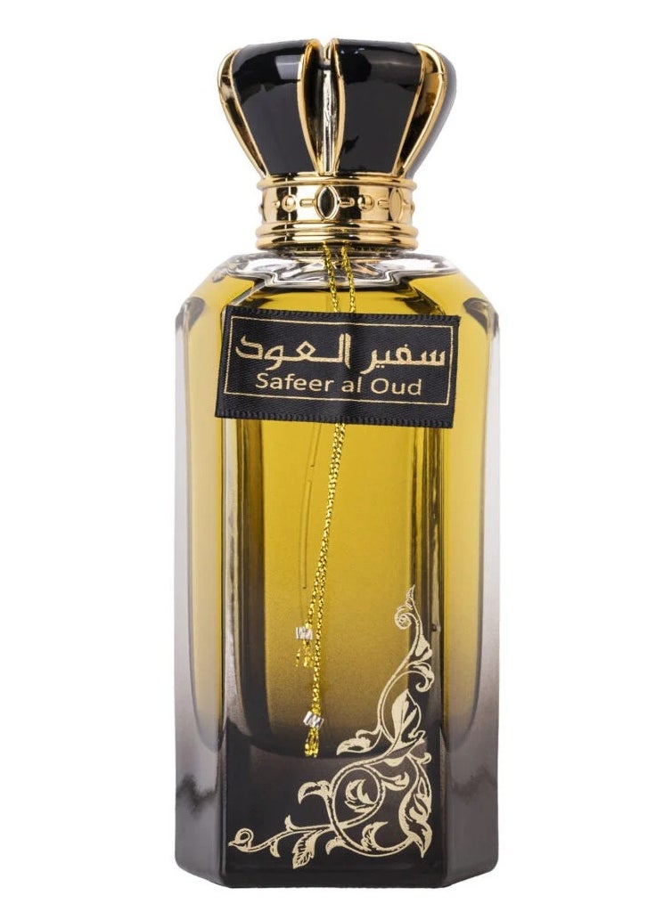 ارض الزعفران عطر سفير العود - أو دو بارفان من الأرض زعفران للجنسين 100 مل🌟🌟🌟🌟🌟  - Image 1