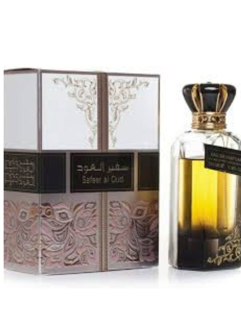 ارض الزعفران عطر سفير العود - أو دو بارفان من الأرض زعفران للجنسين 100 مل🌟🌟🌟🌟🌟  - Image 2