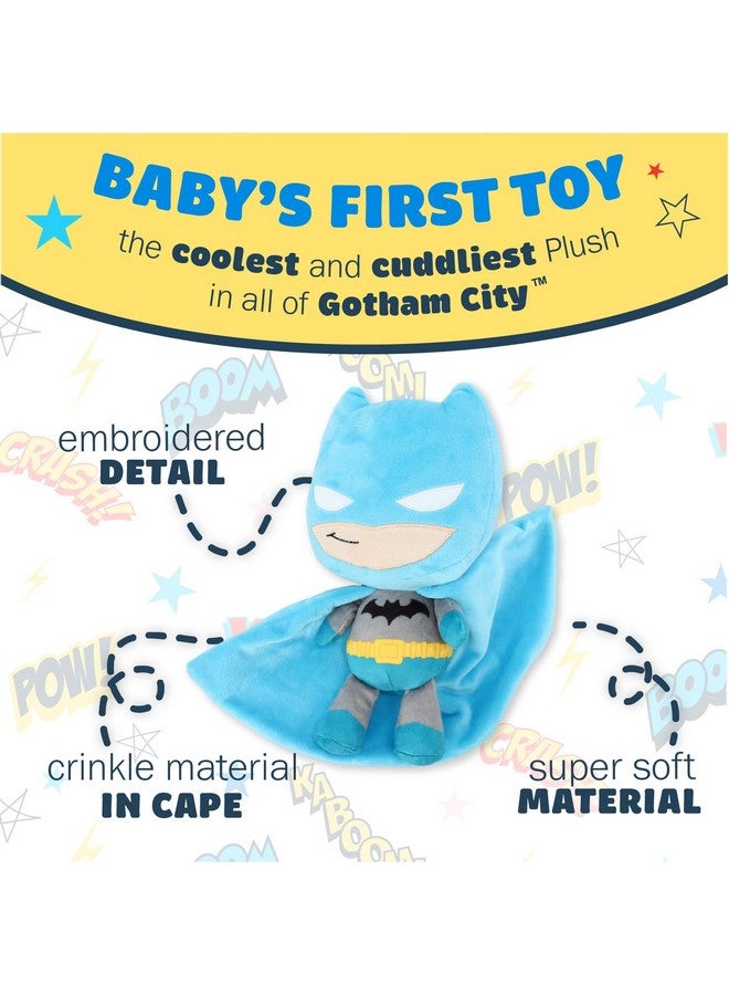 KIDS PREFERRED DC Comics The Batman Soft Huggable Stuffed Animal Cute Plush Toy for Toddler Boys and Girls, Gift for Kids, Dark Knight 10 inches - Image 3
