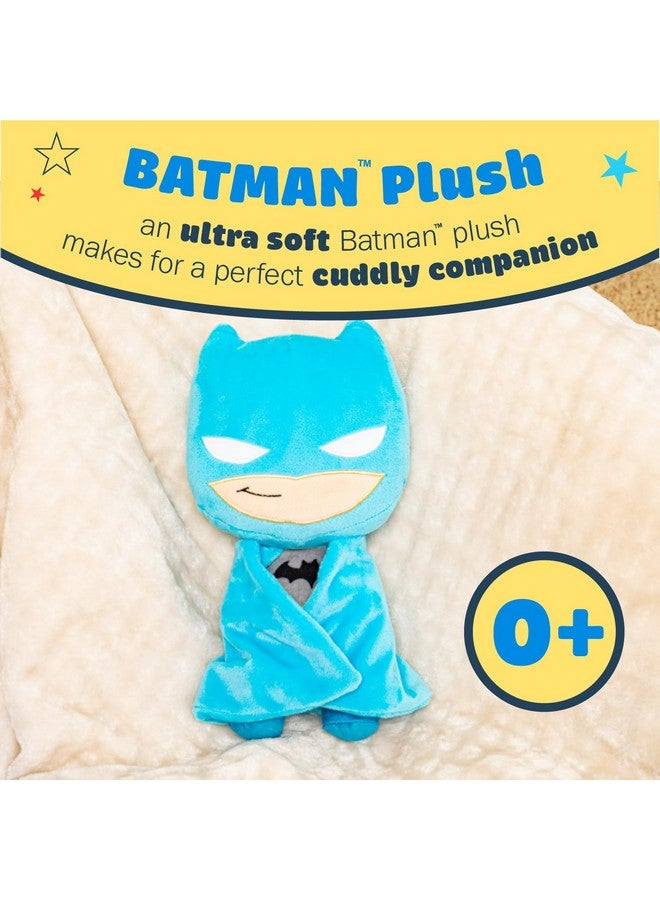 KIDS PREFERRED DC Comics The Batman Soft Huggable Stuffed Animal Cute Plush Toy for Toddler Boys and Girls, Gift for Kids, Dark Knight 10 inches - Image 2