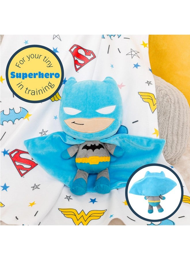 KIDS PREFERRED DC Comics The Batman Soft Huggable Stuffed Animal Cute Plush Toy for Toddler Boys and Girls, Gift for Kids, Dark Knight 10 inches - Image 4