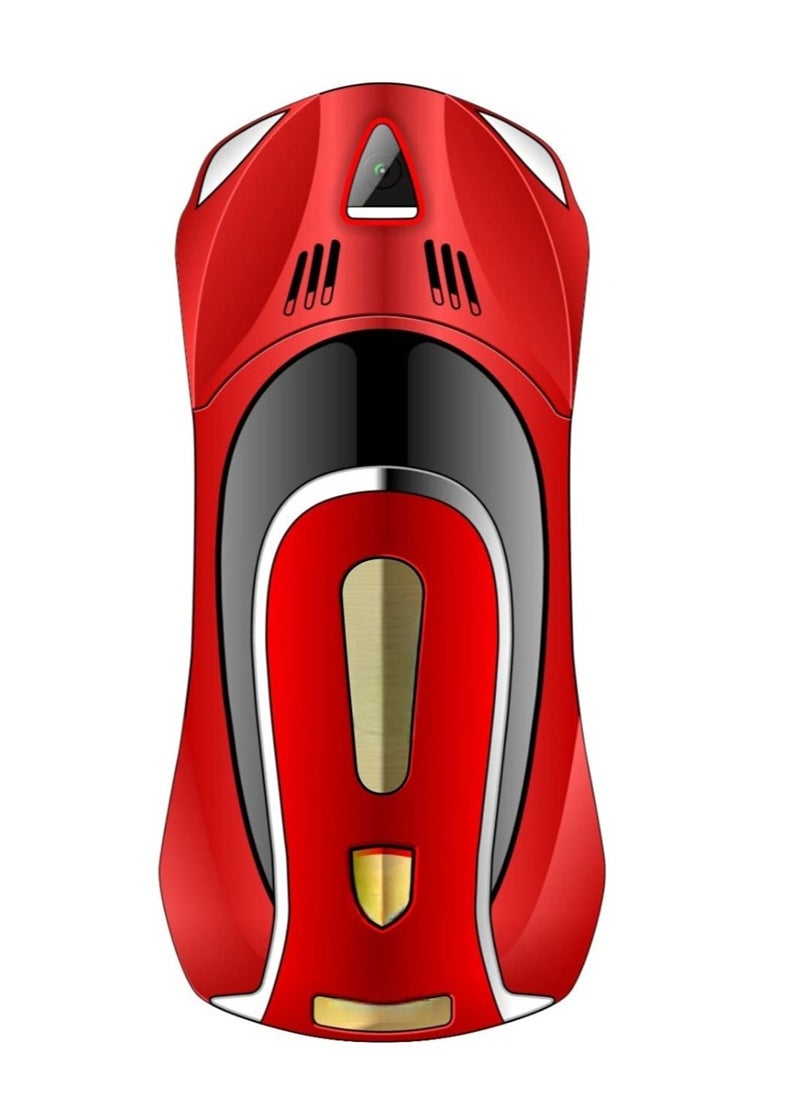 Compact Car Phone with 1.8 inch Dual SIM Bluetooth Dialer and Earphone  a Petite Cellular Device. Suitable for regular use.