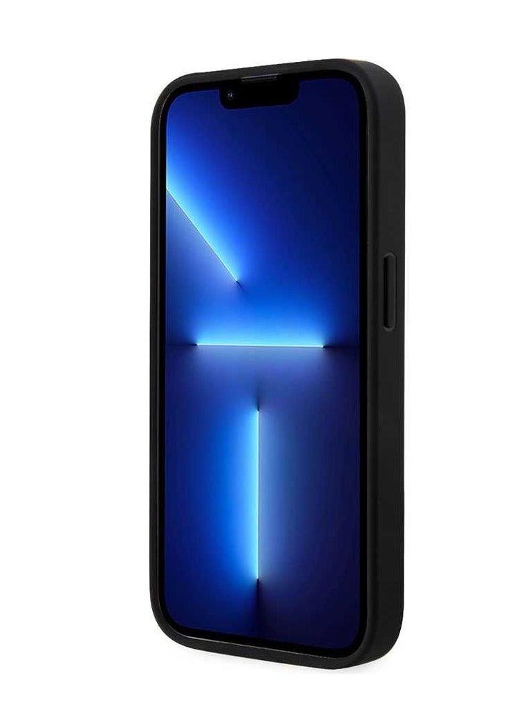 U.S.Polo PU Card Slot DH Hard Case for iPhone 14 Pro (6.1") - Blue - Image 5