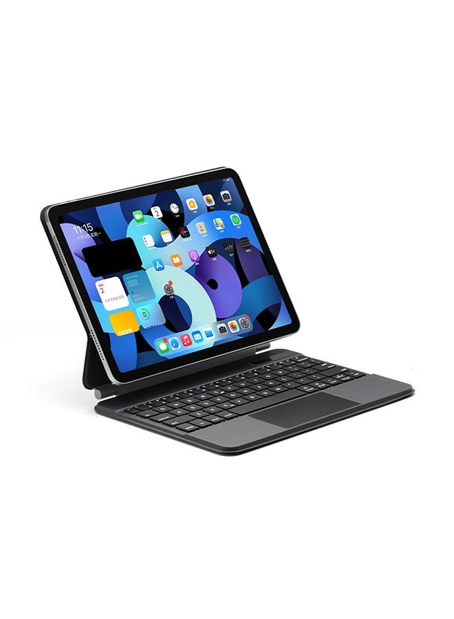 Iwin I win Wireless Magic Keyboard for iPad Arabic + English-Black-iPad Pro 12.9 inch - Image 3