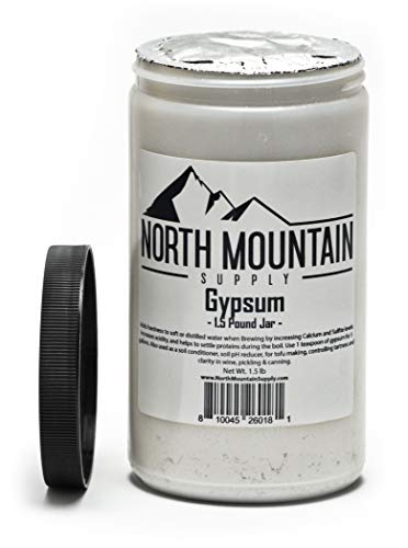 North Mountain Supply - GY-1.5lb Food Grade Calcium Sulfate (Gypsum) (1.5 Pounds) - Image 2