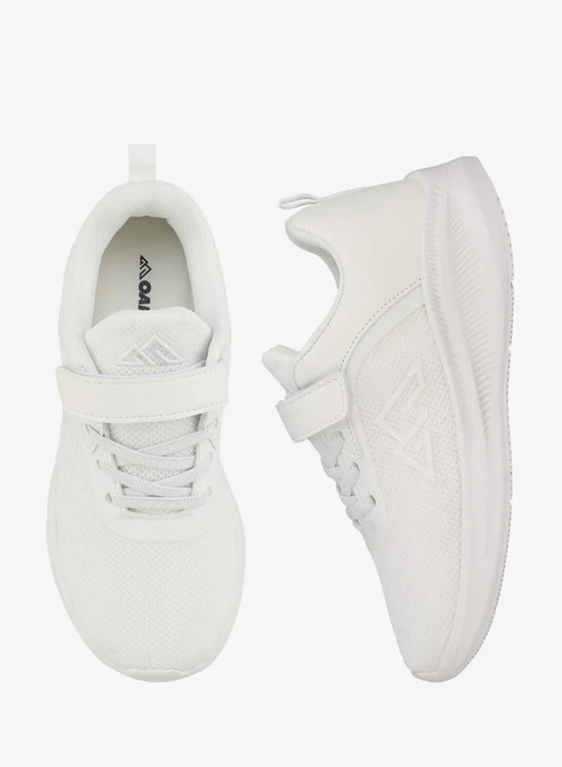 Oaklan By Shoexpress WHITE Kids Hook & Loop School Running Shoes for Women | Best Price UAE