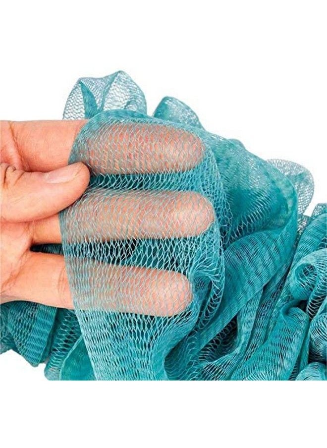 Four Season - Loofah Back Scrubber For Shower ;Multicolour; ; Pack Of 2 ; Long Handle Bath Sponge Shower Brush Soft Nylon Mesh Back Cleaner Washer Body Bath Brush For Women And Men - Image 1