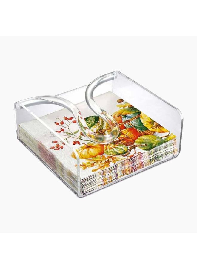 Hec Acrylic Napkin Holder, Transparent
