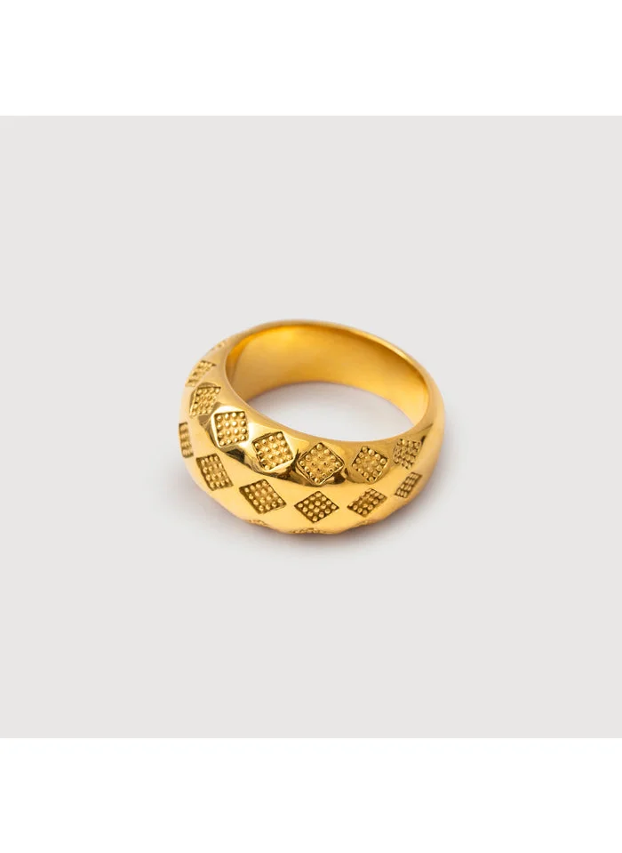 noya 18K Gold Plated Athena Ring