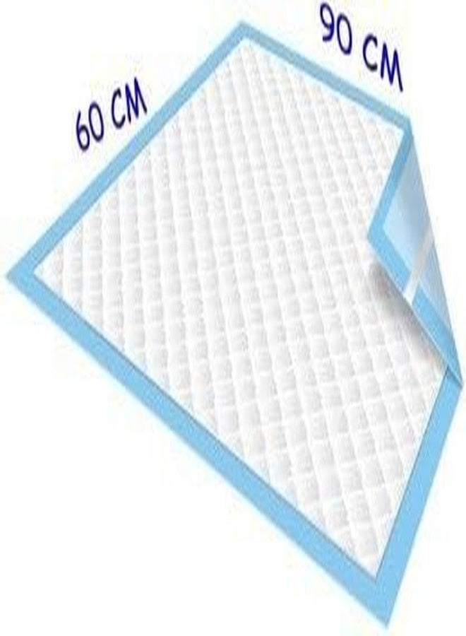 WELLSTAR Underpad (60 X 90 cms) Disposable Fabric with Super Absorbent Polymer with Wipes Large (10 Units) - Image 3