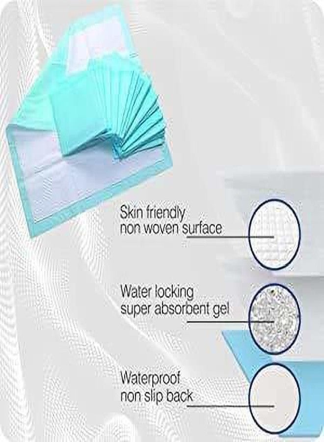 WELLSTAR Underpad (60 X 90 cms) Disposable Fabric with Super Absorbent Polymer with Wipes Large (10 Units) - Image 5