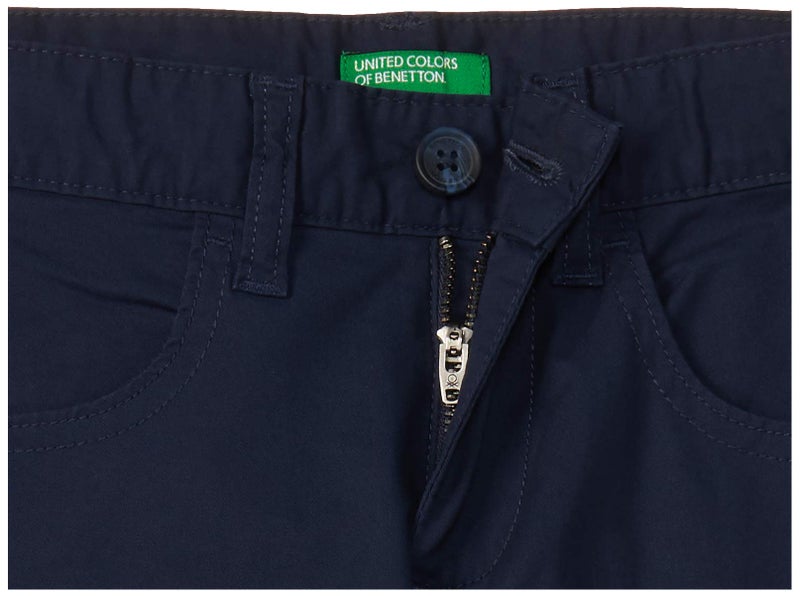 United Colors of Benetton Boys' Casual Pants (4WB11ECOMI_Blue_L) - Image 3