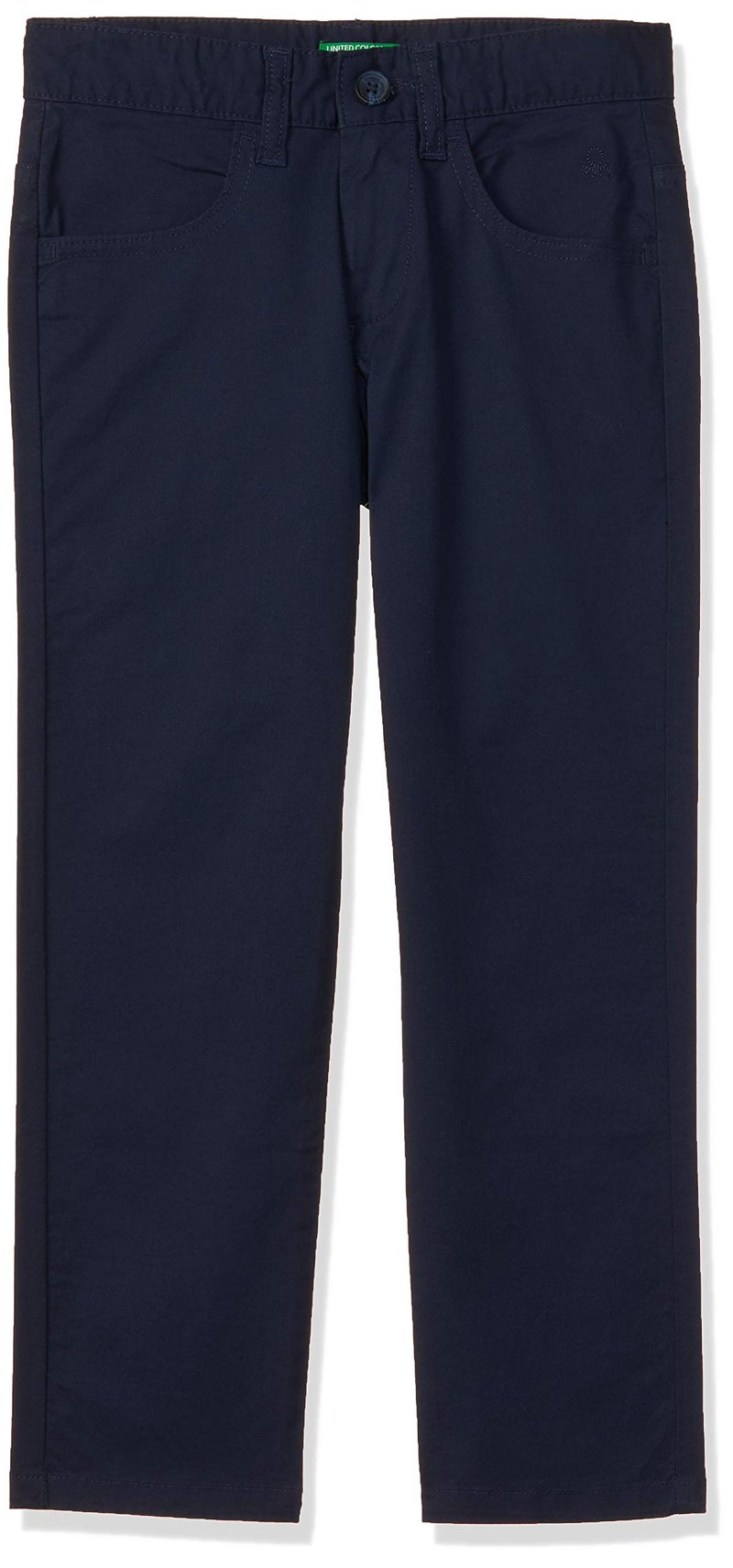 United Colors of Benetton Boys' Casual Pants (4WB11ECOMI_Blue_L) - Image 4