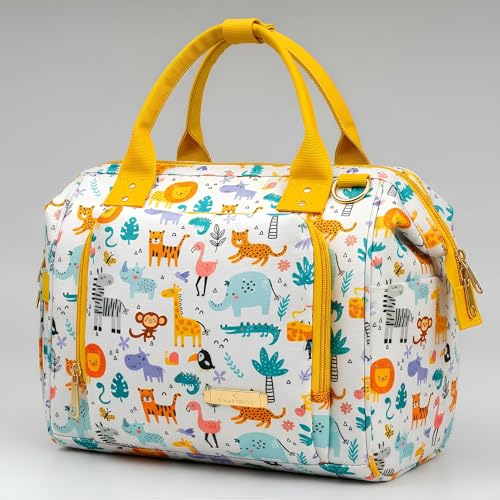 StarAndDaisy Baby Bag for Mother Travel/Diaper Bag for New Born Baby with Light Weight and Potable Design/Diaper Bags for Mom with Multi Compartments, Waterproof Bag with Ultra Soft Fabric. - Image 1