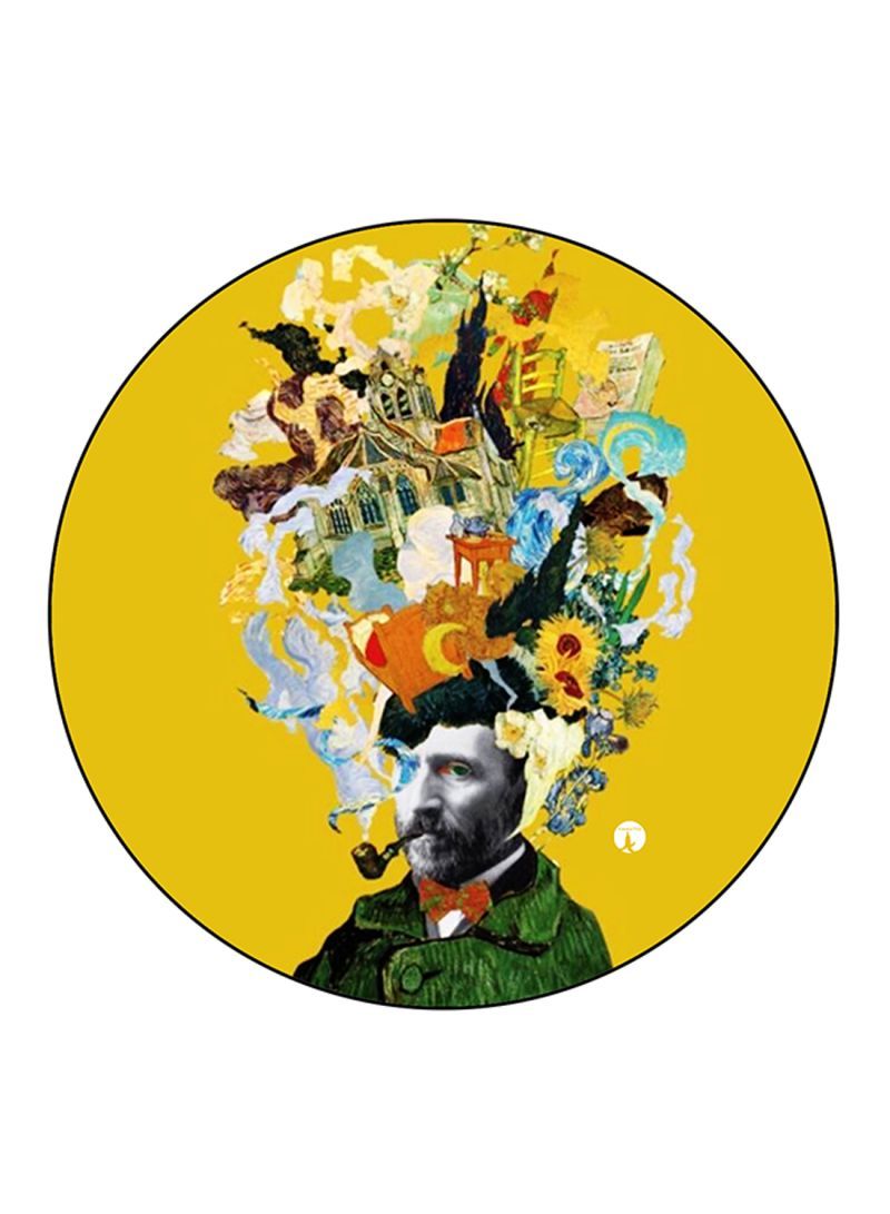 RKN Art Printed Pin Multicolour - Image 2