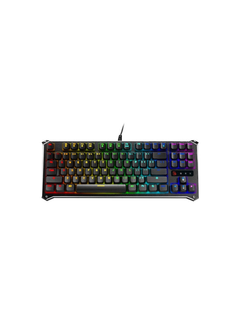 Bloody - Gaming Keyboard LK Libra Brown Switch - Black - Image 1