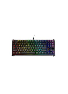 Bloody Gaming Keyboard LK Libra Brown Switch - Black  - Image 1