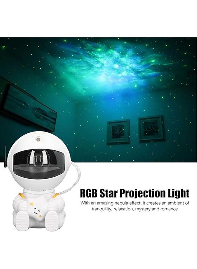 general Astronaut Star Projector Night Light, Remote Control LED RGB Starry Sky Night Light Projector Spaceman Shape Ceiling Star Projector Bedroom Decoration For Kids Adult Family Party - Image 2