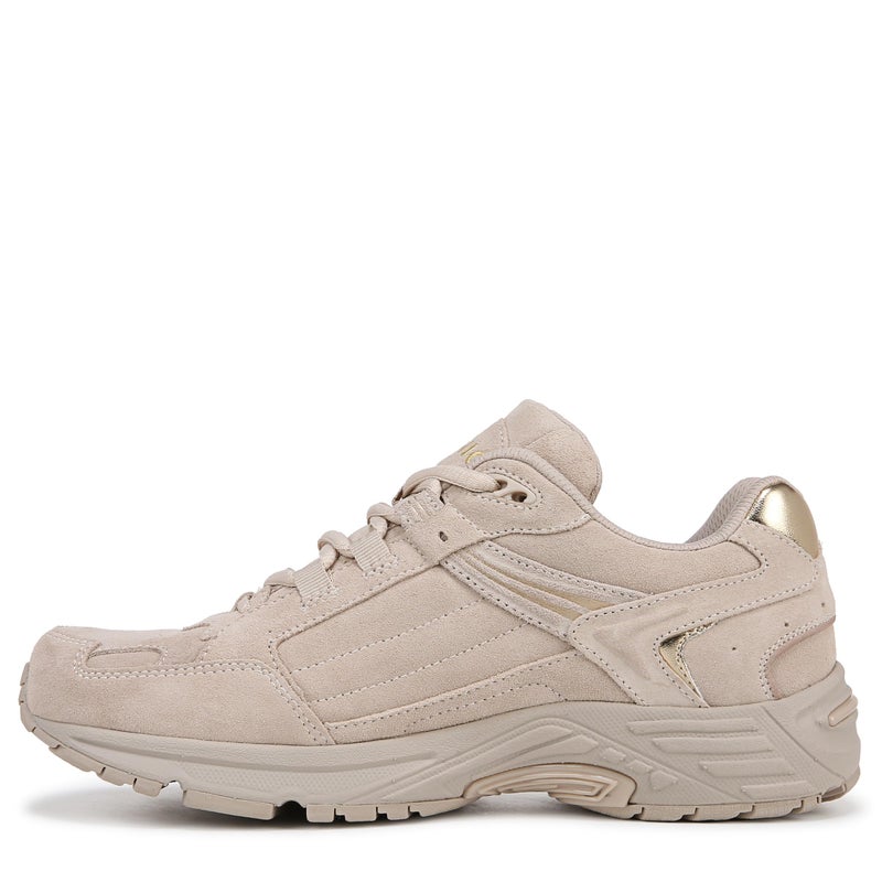 Vionic Womens 23Walk 2.0 Sneaker Oatmeal Gold Suede 9 M - Image 2