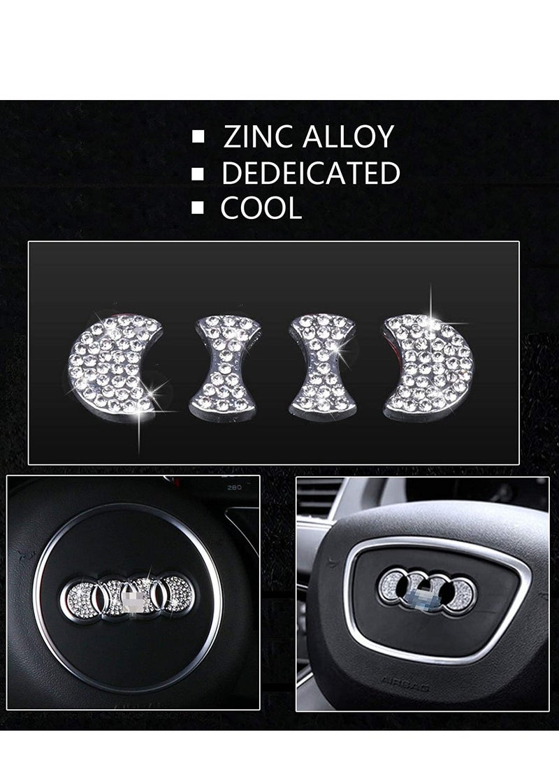 Crystal Sticker Compatible with Audi Steering Wheel - Image 2