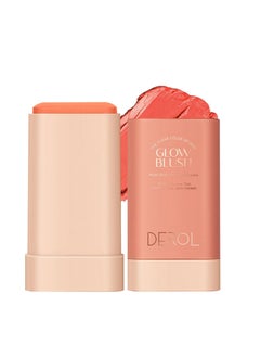 Blush Stick for Cheeks and Lips OntheGo Glow Blush Hydrating Solid Cheek Tint Multiuse Blush Makeup Stick Tinted Moisture Sticks Beautiful Natural Shades 02Juicy