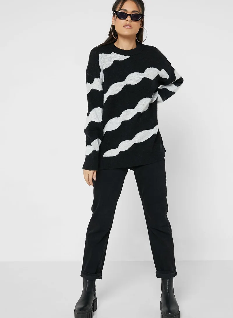 Ginger Printed Sweater