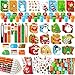 BenLouis Christmas School Stationery Set Party Favors Xmas Classroom Gift Prizes Bulk for Students Kids Holiday Stockings Pinata Filler School Goodie Bag Stuffers Decor48set Christmas - Image 2