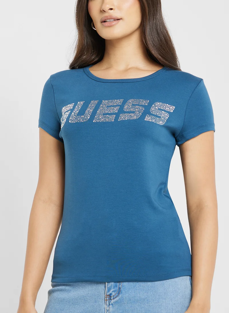 جس Crew Neck T-Shirt